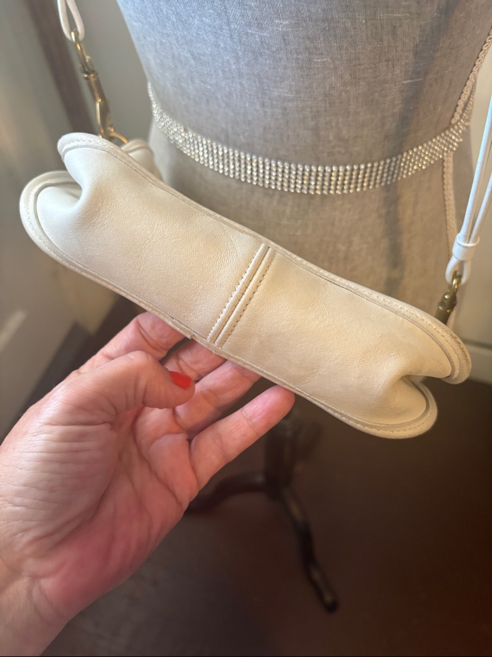 Coach cream leather Shoulder Bag - Picture 12 of 12